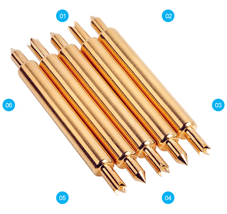 華榮華雙頭探針、高頻測(cè)試彈簧探針、pogopin探針、層層嚴(yán)格質(zhì)檢，保證產(chǎn)品零缺陷