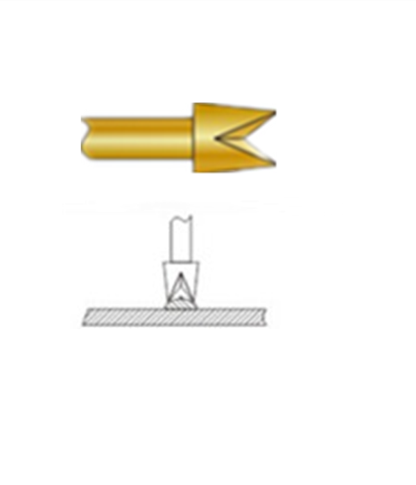 四爪頭探針、探針用法圖、探針原理圖、測試探針圖片